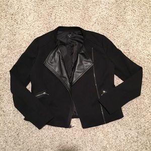 Crop Black Moro Jacket